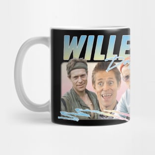 Willem Dafoe / Retro Aesthetic Original Fan Art Design 2 Mug